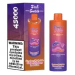 Bang King Triple 45000 45K Puffs Vape 3 in 1 Flavors Newest Original Rechargeable Disposable Vape