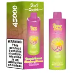 Bang King Triple 45000 45K Puffs Vape 3 in 1 Flavors Newest Original Rechargeable Disposable Vape