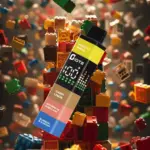 IQTE Maha Kit 2400 Puffs Pod System Toy Bricks 3D Display 2% 5% Disposable Vape