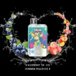 Uwin Twins Crystal 40000 40k Puffs Double Taste LED Display Disposable Vape