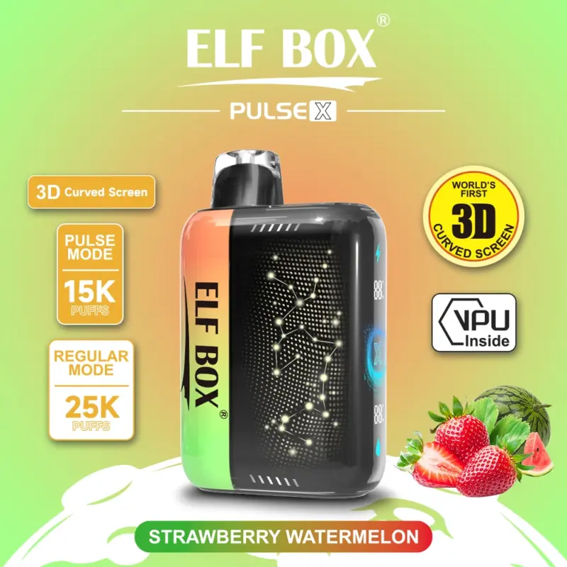 ELF Box Pulse X 25000 25K Puffs Gypsophila Hottest Disposable Vape