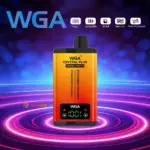 WGA Crystal Plus 20000 20K Puffs 5% Nicotine Double Taste LCD Display Disposable Vape