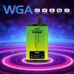 WGA Crystal Plus 20000 20K Puffs 5% Nicotine Double Taste LCD Display Disposable Vape