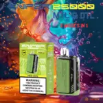 VAPMOD SNIPER 25000 25K Puffs Original Edition Leather LED Display Disposable Vape