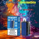 VAPMOD SNIPER 25000 25K Puffs Original Edition Leather LED Display Disposable Vape