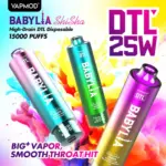 VAPMOD BABYLIA 15000 15K Puffs Original Edition DTL Disposable Vape Pen