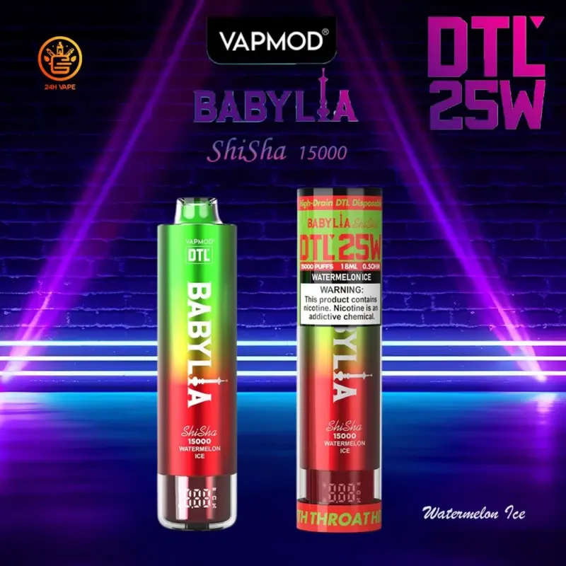 VAPMOD BABYLIA 15000 15K Puffs Original Edition DTL Disposable Vape Pen