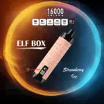 ELF BOX SHISHA 16000 Puffs LED Display Leather Disposable Vape Pen