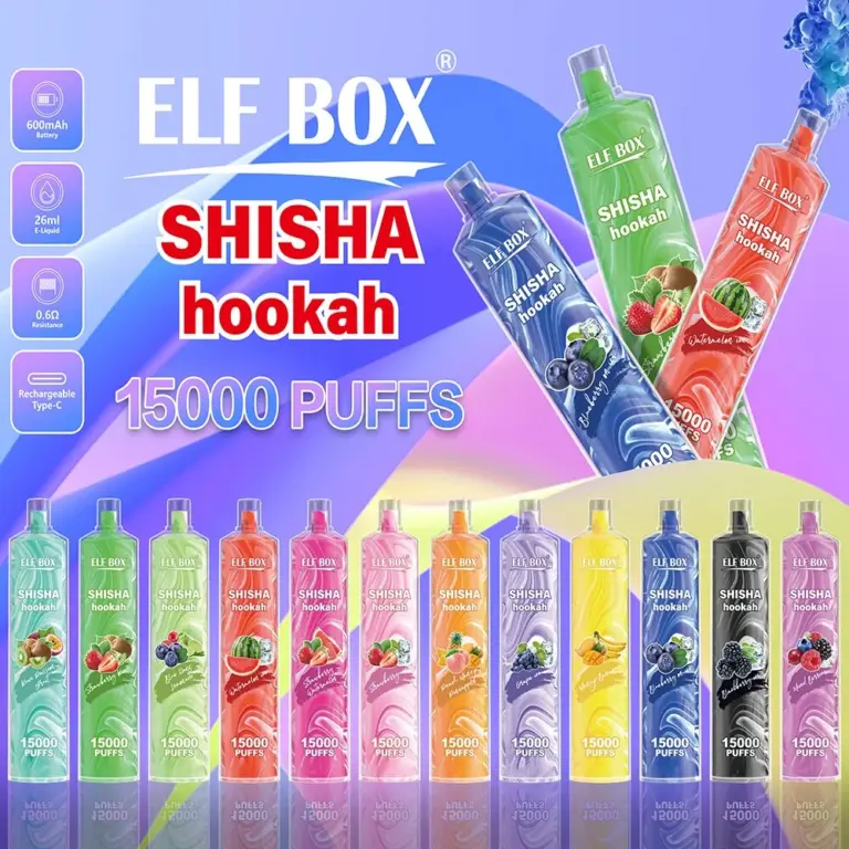 ELF BOX LS15000 Direct To Lung Disposable 15000 Puffs New Vape Pen