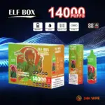 ELF BOX RGB 14000 Pro Original LED Display Edition 14000 Puffs Disposable Vape Pen