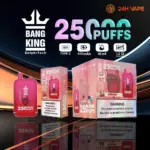 Bang King 25000 Puffs 0% 2% 3% 5% Nicotine Double Warehouser Disposable Vape Pod