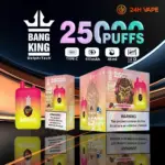 Bang King 25000 Puffs 0% 2% 3% 5% Nicotine Double Warehouser Disposable Vape Pod