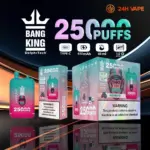 Bang King 25000 Puffs 0% 2% 3% 5% Nicotine Double Warehouser Disposable Vape Pod