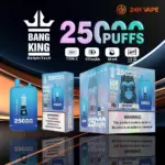 Bang King 25000 Puffs 0% 2% 3% 5% Nicotine Double Warehouser Disposable Vape Pod