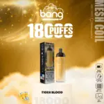 Bang Crown Bar 18000 Puffs 0% 2% 3% 5% Nicotine Leather Disposable Vape Pen