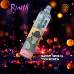 RandM Tornado 7000 7K Puffs Strength 2% 5% Disposable Fumot Vape