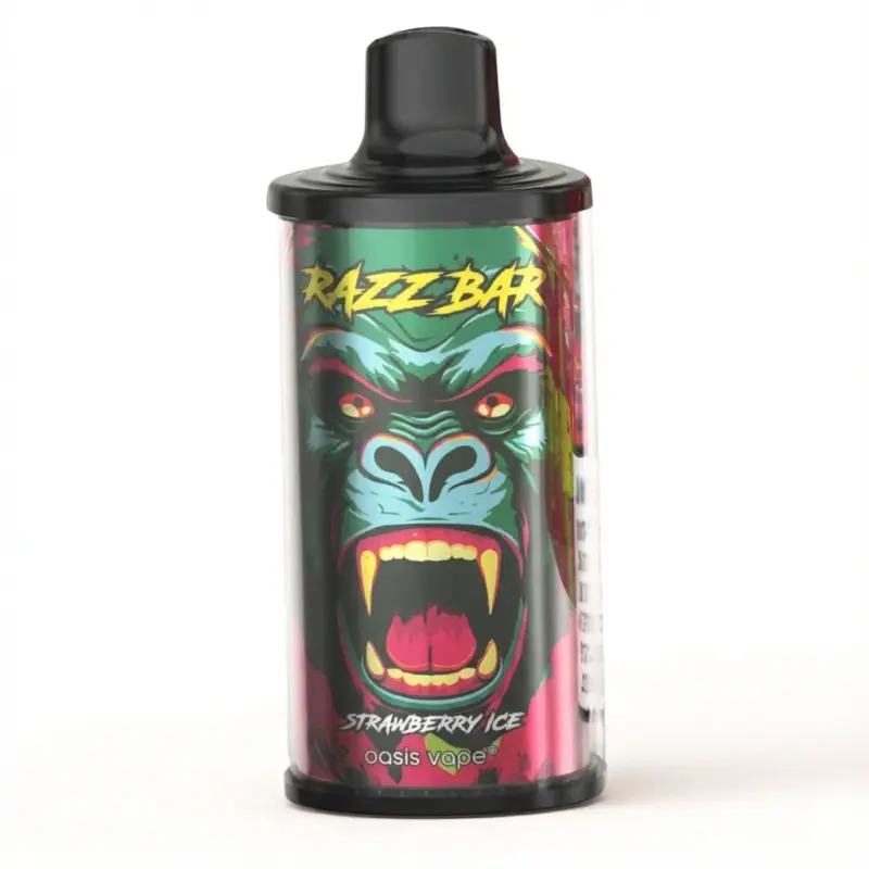 Razz Bar 15K – Strawberry Ice