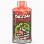 Razz bar 60K – Black ice Dragon Fruit Strawberry