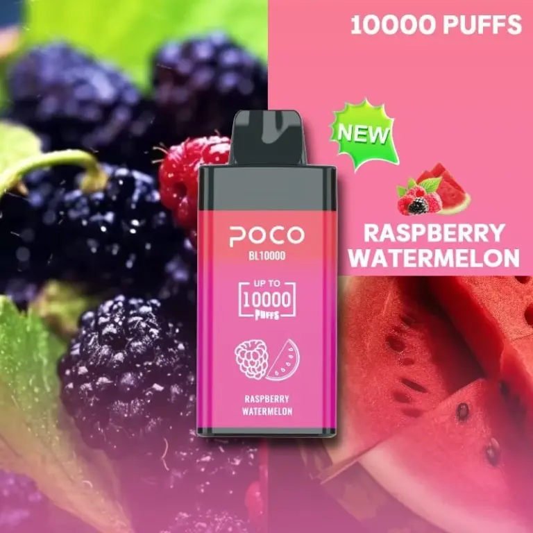POCO BL10000 Puffs | adjustable airflow, 5% nicotine, bulk disposable vape