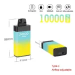 POCO BL10000 Puffs | adjustable airflow, 5% nicotine, bulk disposable vape