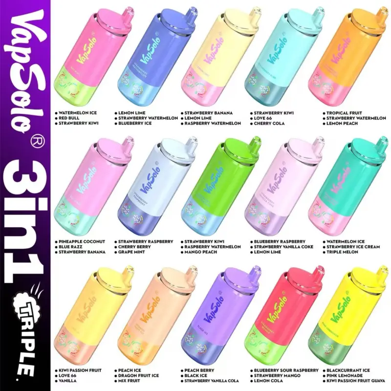 Vapsolo triple 60000 puff disposable vape