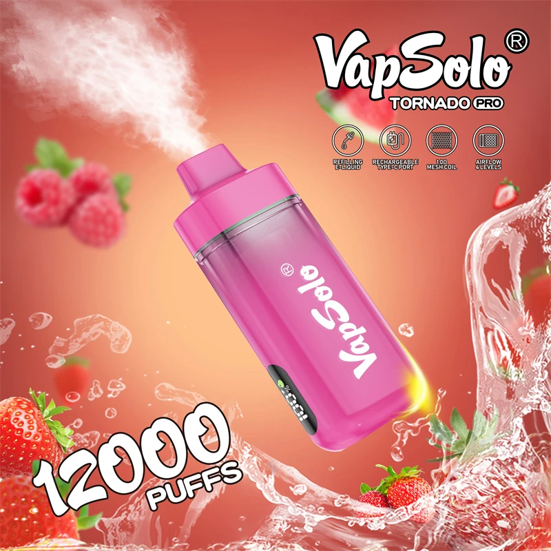 vapsolo TORNADO PRO 12k Disposable Vape